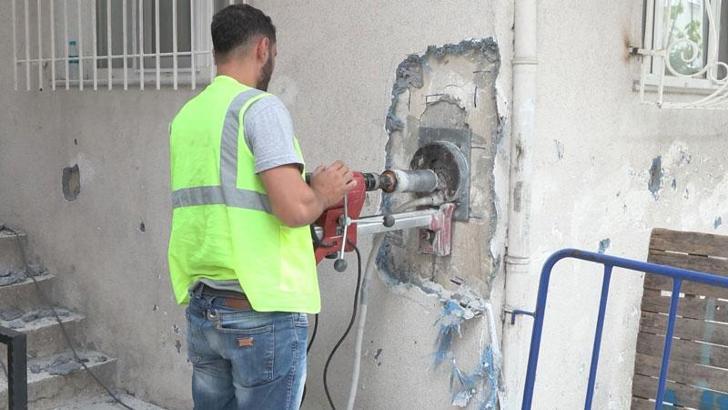 Güngören'deki çökme sonrası 5 katlı binadan karot örneği alındı