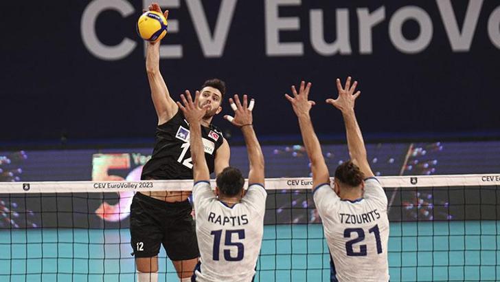 A Milli Erkek Voleybol Takımı, Yunanistan'ı 3-1 mağlup etti