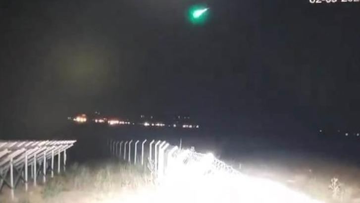 Kahramanmaraş'ta gökyüzünü aydınlatan esrarengiz ışık