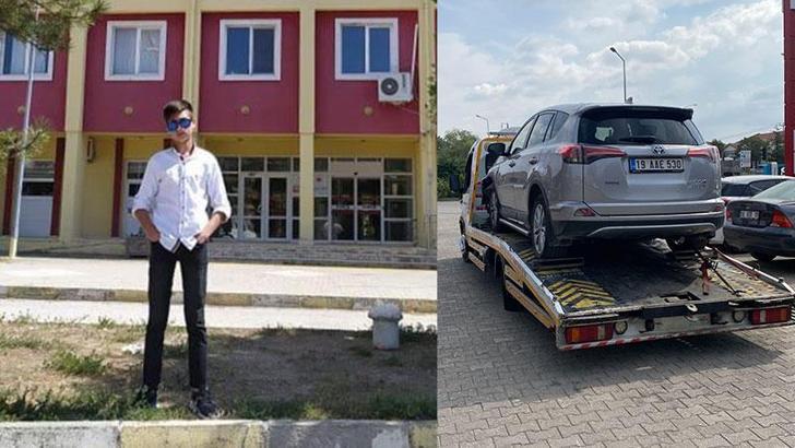 Çorum'da otomobille çarpışan 15 yaşındaki motosikletli Yaşar Efe, öldü