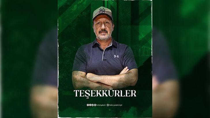 Sakaryaspor'da teknik direktör Taner Taşkın ile yollar ayrıldı
