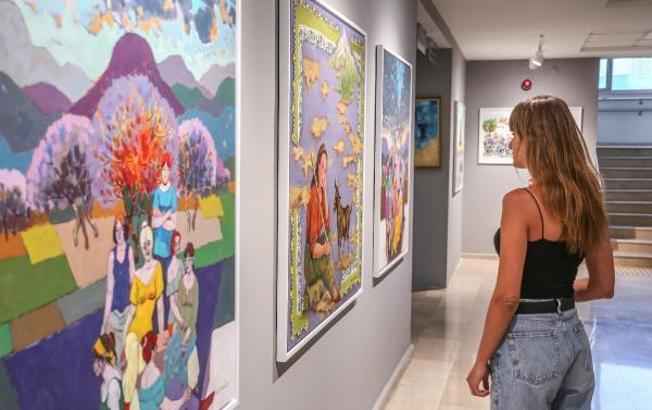 Belediye binasına sanat dokunuşu