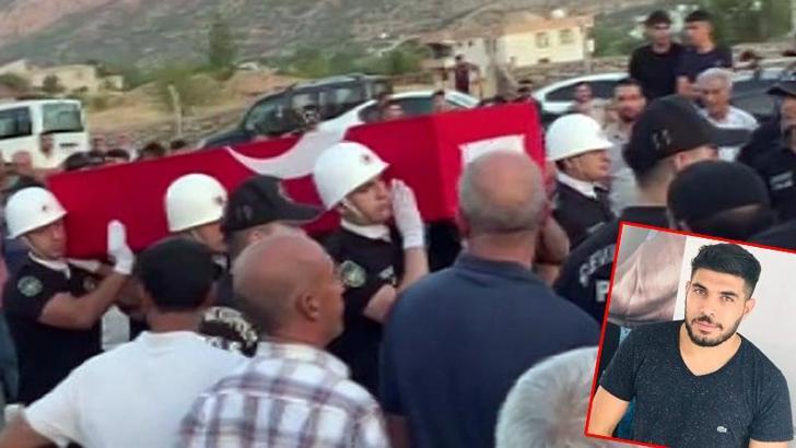 Kavgayı ayırırken vurulan polis toprağa verildi, 16 yaşındaki şüpheli tutuklandı