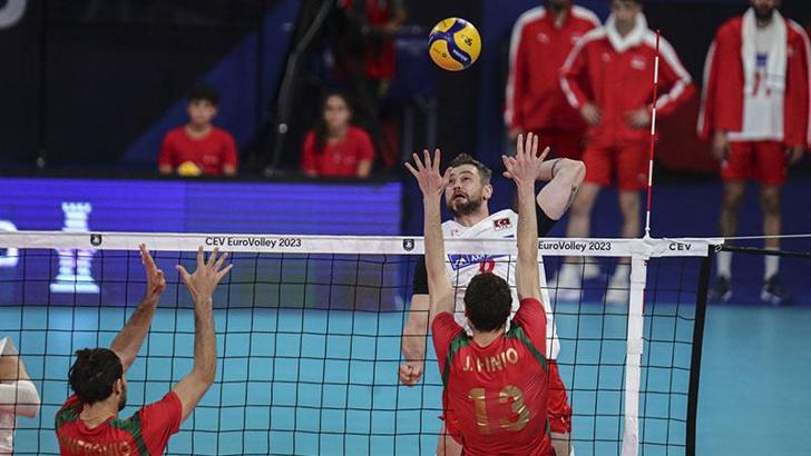 A Milli Erkek Voleybol Takımı, Portekiz'e mağlup oldu