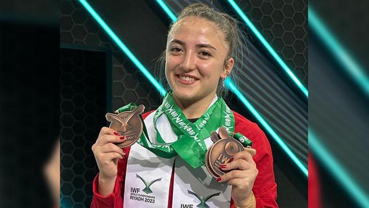 Cansu Bektaş, dünya 3'üncüsü oldu