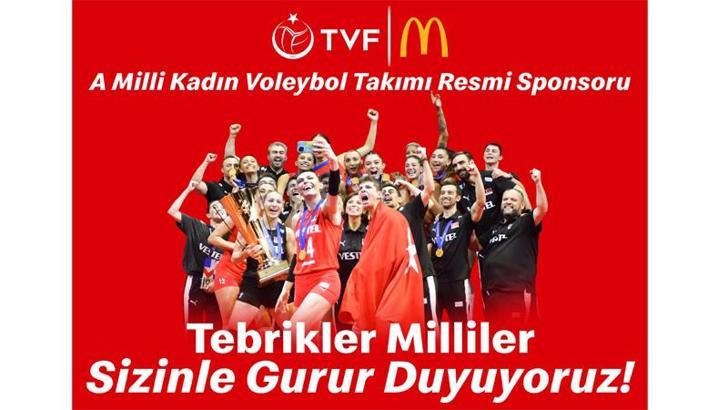 McDonald's Türkiye’den Filenin Sultanları’na tebrik mesajı