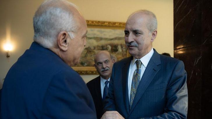 TBMM Başkanı Kurtulmuş, Cezayir Dışişleri Bakanı Attaf'ı kabul etti