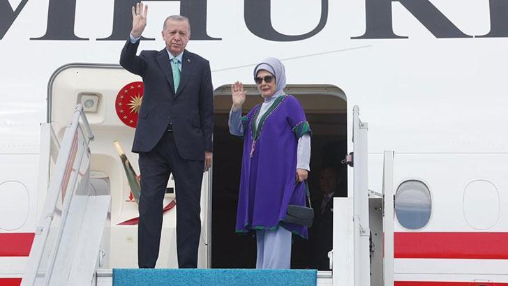 Cumhurbaşkanı Erdoğan, G20 Zirvesi için Hindistan'a gitti