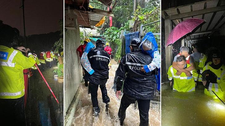 Hong Kong’da 140 yılın en şiddetli yağışı kaydedildi