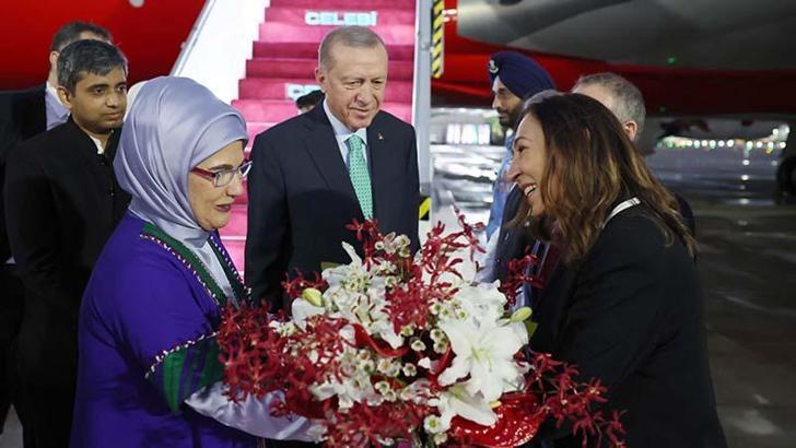 Cumhurbaşkanı Erdoğan, Hindistan’da