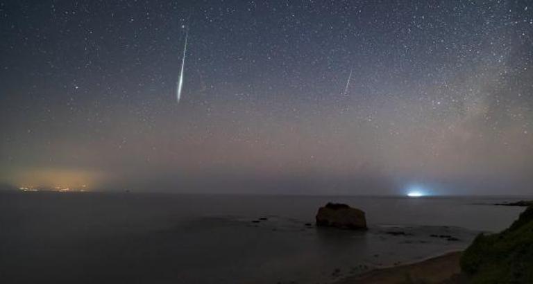 Perseid'in 'ateş topu', Seferihisar'da görüntülendi