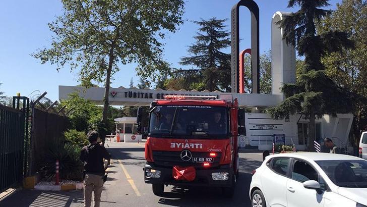 TÜBİTAK Gebze Yerleşkesi'nde yangın