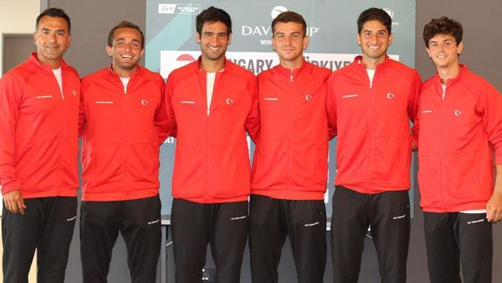 Davis Cup Türkiye-Macaristan eşleşmesinin kuraları çekildi