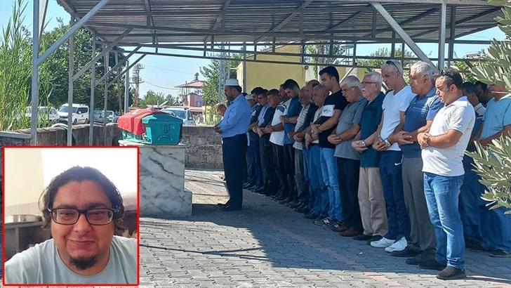 Emniyette polis memurunun öldürdüÄŸü tekniker, son yolculuÄŸuna uÄŸurlandı