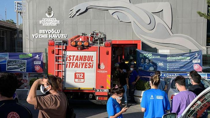 İBB Havuzunda sıvı klor etrafa yayıldı, 2 çalışan etkilendi