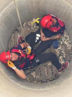 12 ilden Bursa’ya gelen 15 itfaiyeci tatbikatlarla kendilerini geliştiriyor