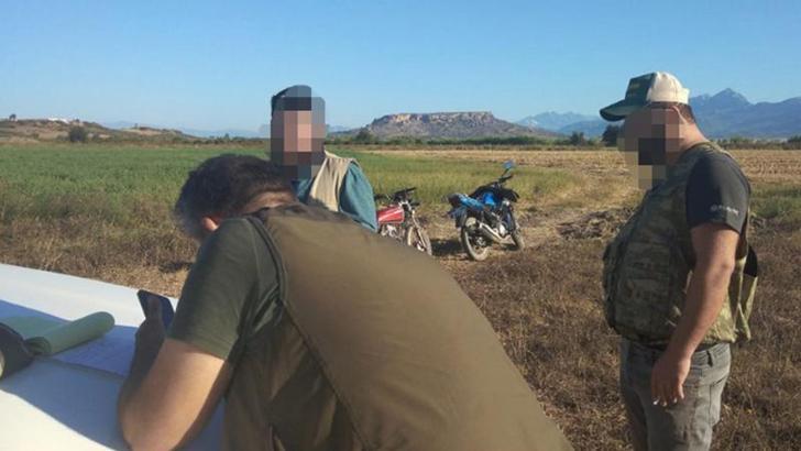 Bıldırcın sesi çıkaran cihazla avlanan 9 kişiye, 34 bin 851 lira ceza
