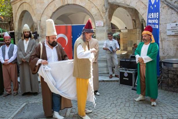 Ahilik geleneği Koza Han’da yaşatıldı