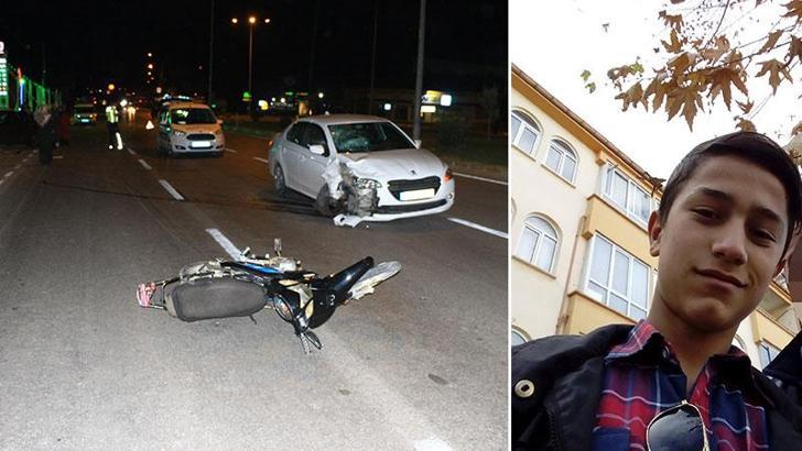 2 otomobilin çarptığı motosikletli NuÄŸman, 9 gün sonra öldü