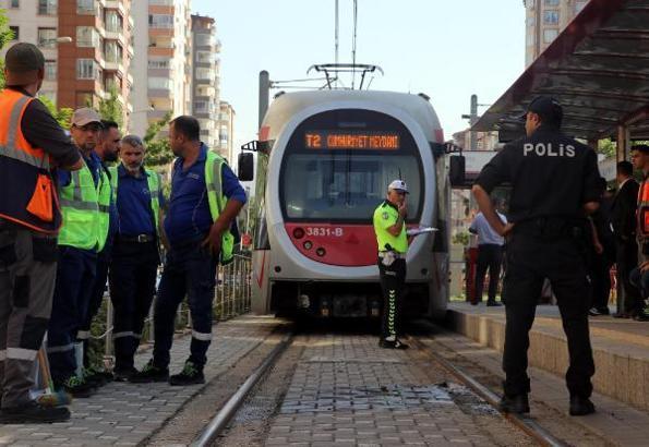 Kayseri'de tramvayın çarptığı Harun Can hayatını kaybetti