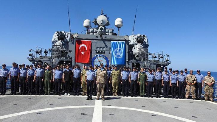 BM'den Lübnan'da görevli Fatih Fırkateyni'ne ziyaret