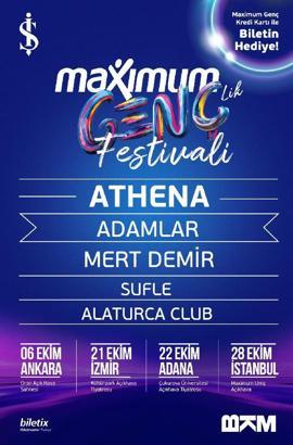 Maximum Gençlik Festivali başlıyor