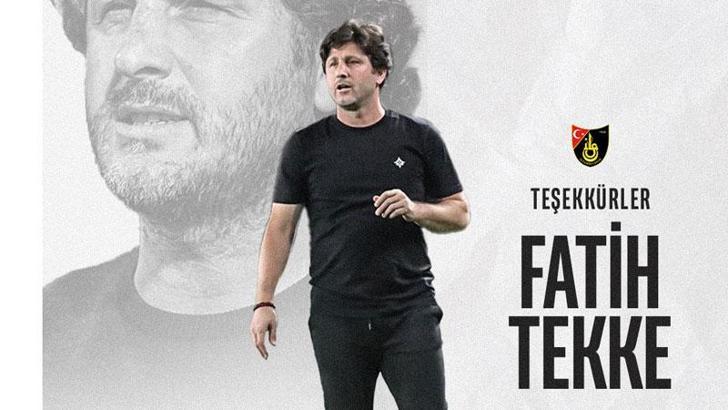 İstanbulspor'da Fatih Tekke ile yollar ayrıldı