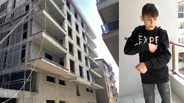 Çalıştığı inşaattan düşen liseli Zekai öldü