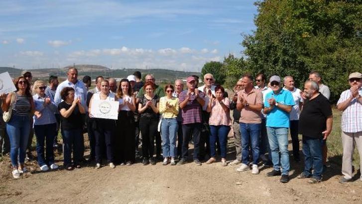 Kocaeli'de yapılacak haddehane ve çelikhane tesisine protesto
