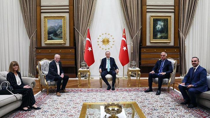 Cumhurbaşkanı Erdoğan, Christian Feichtinger'i kabul etti