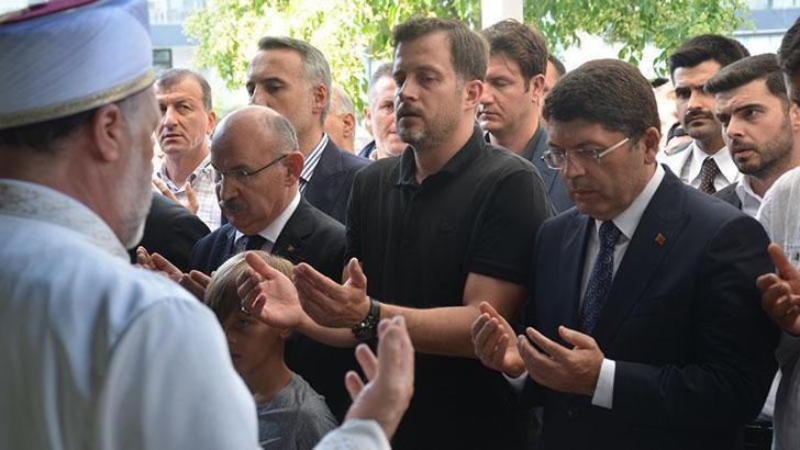 Bakan Tunç, cenaze törenine katıldı