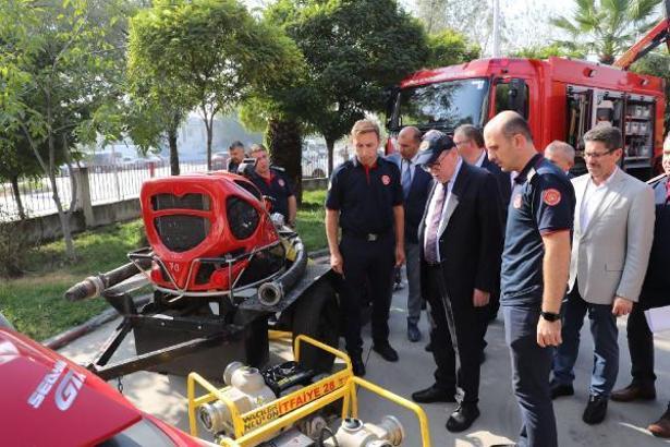 Başkan Mustafa Demir: Samsun itfaiyesi son teknoloji içeren teknik ekipmana sahip