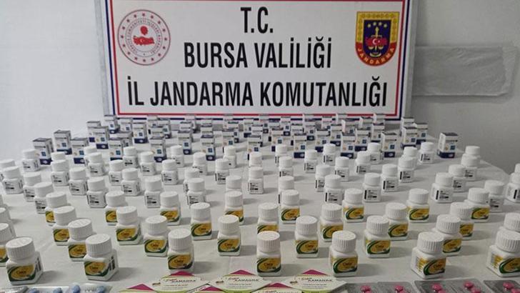 Jandarmadan cinsel gücü artırıcı sahte ilaç operasyonu: 2 gözaltı