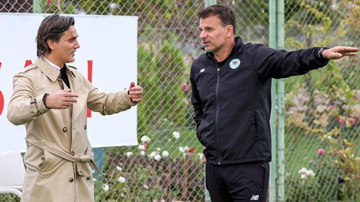 Vincenzo Montella, Aleksandar Stanojevic'i ziyaret etti