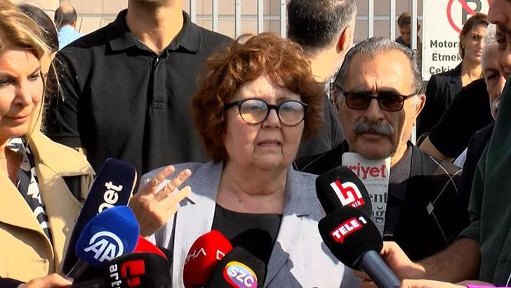 Ayşenur Arslan adliye önünde açıklama yaptı