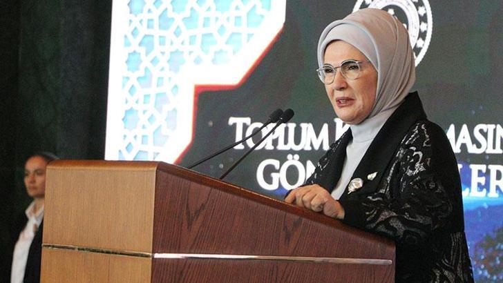 Emine ErdoÄŸan: 25 depremzede bebeÄŸimiz koruyucu ailelerini bekliyor