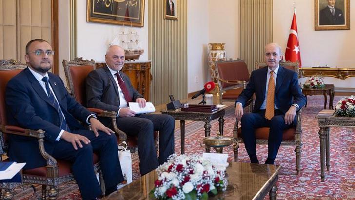 TBMM Başkanı Kurtulmuş, Çekya ve Ukrayna Büyükelçilerini kabul etti