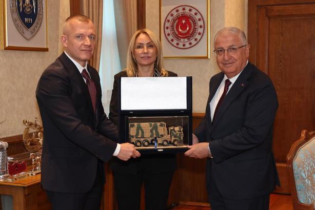 Koluman Holding'den Bakan YaÅŸar Güler'e ziyaret