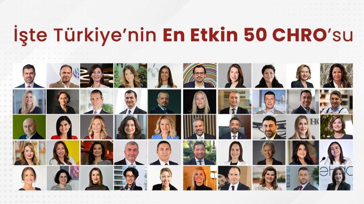 Türkiye’nin ‘En Etkin 50 CHRO’su açıklandı