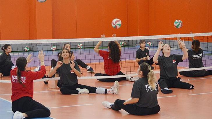 Oturarak Voleybol Kadın Milli Takımı, Avrupa Şampiyonası'na hazır