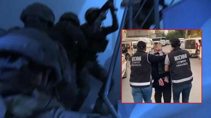 İzmir'de Aktaşlar suç örgütüne operasyon: 26 gözaltı