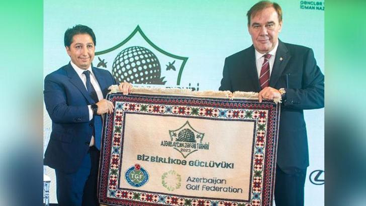 Azerbaycan ve Türkiye arasında oynanacak ‘Azerbaycan Zafer Turnuvası’nın gala yemeği yapıldı