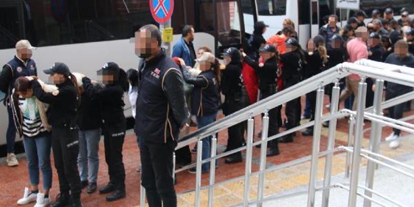 'PKK cezaevi dış koordinasyon yapılanması'na operasyonda 32 şüpheli adliyede