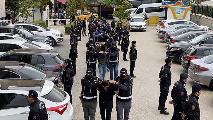 Eskişehir'deki 'Kafes' operasyonunda 18 tutuklama