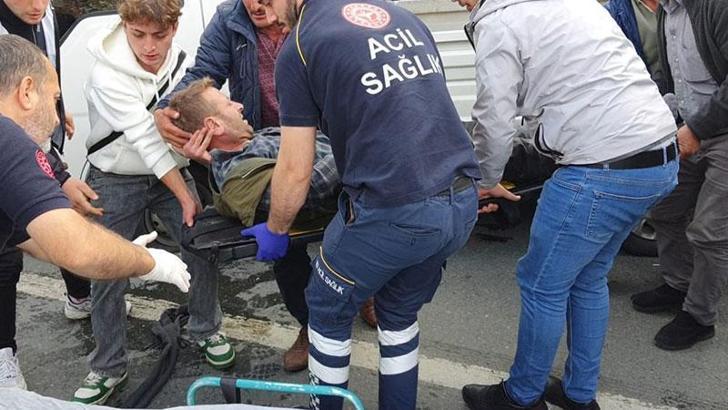 Kamyonete silahlı saldırıda yaralandı