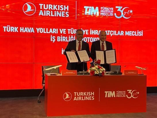 Turkish Cargo ile TİM'den ihracatçının ulaşım maliyetlerini düşüren iş birliği