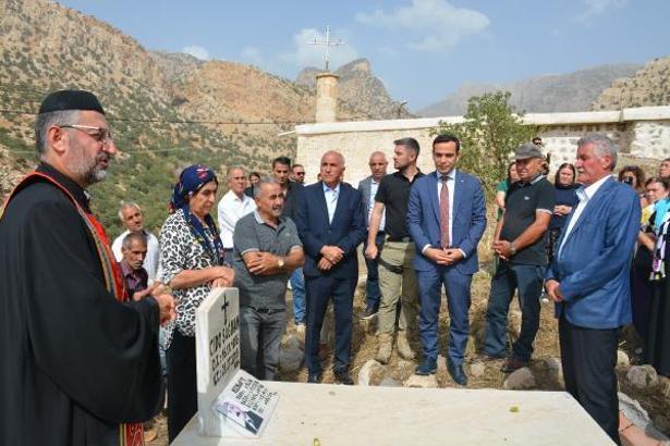 Almanya'da 20 yıl önce ölen Süryani kadının cenazesi, memleketi Silopi'de defnedildi