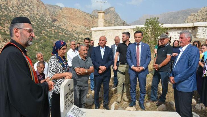 Almanya'da 20 yıl önce ölen Süryani kadının cenazesi, memleketi Silopi'de defnedildi