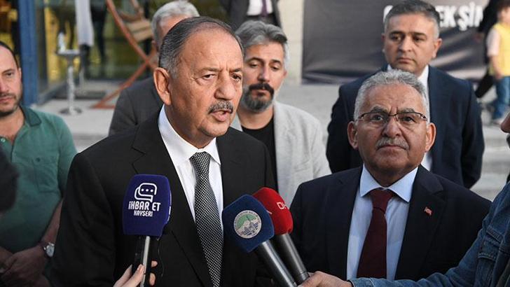 Bakan Özhaseki: Medeni geçinen batı ülkelerinin hepsi o vahşilere destek veriyor