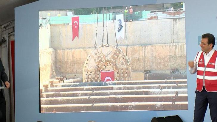 Çekmeköy-Sancaktepe -Sultanbeyli Metrosunda tünel açma işlemi tamamlandı